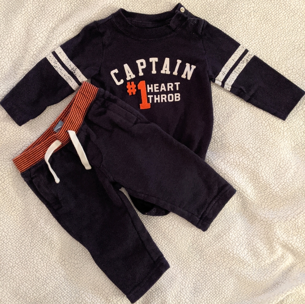 Valentine's Day shirt and pant set